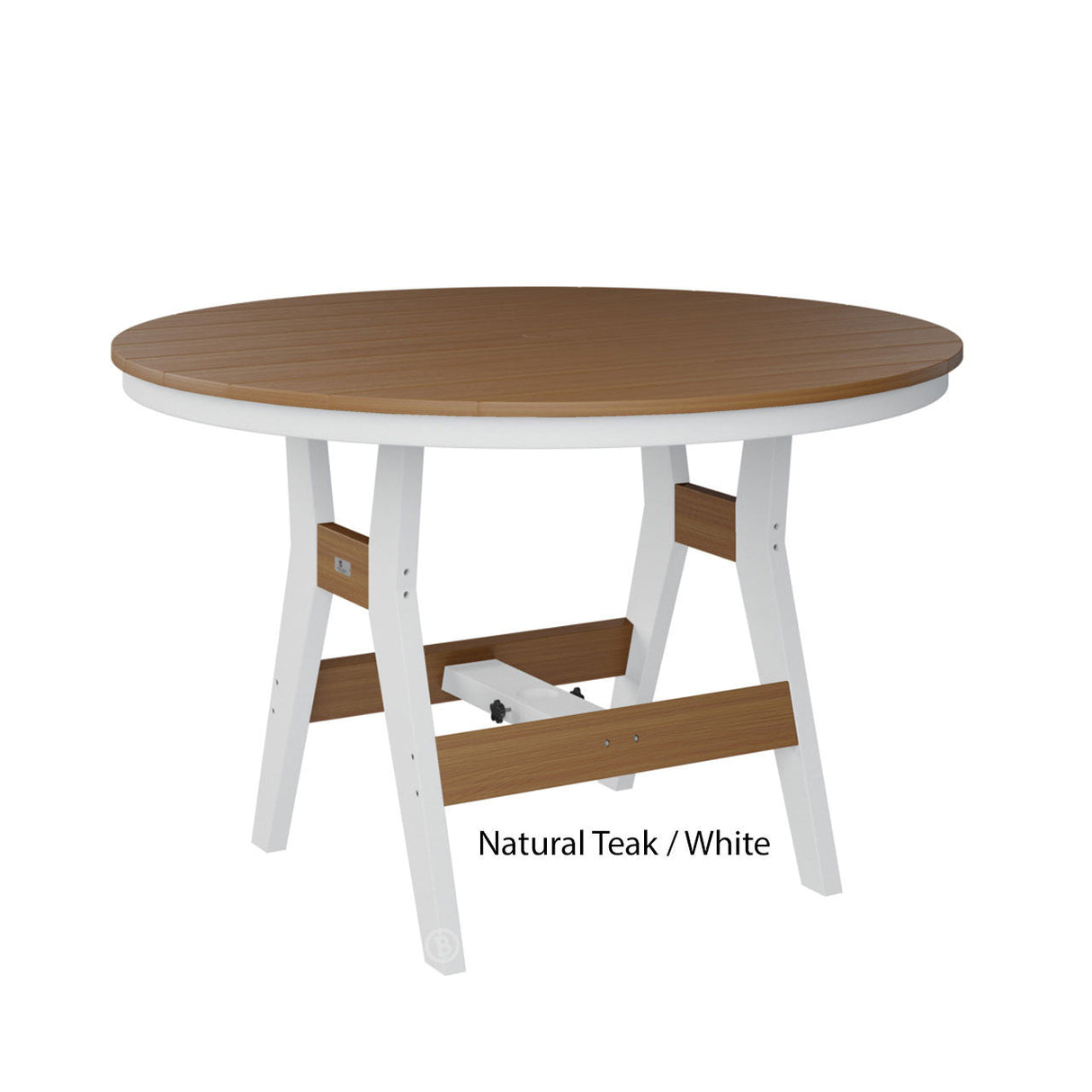 Berlin Gardens Harbor Counter Tables Standard Top 48" Round Counter Table