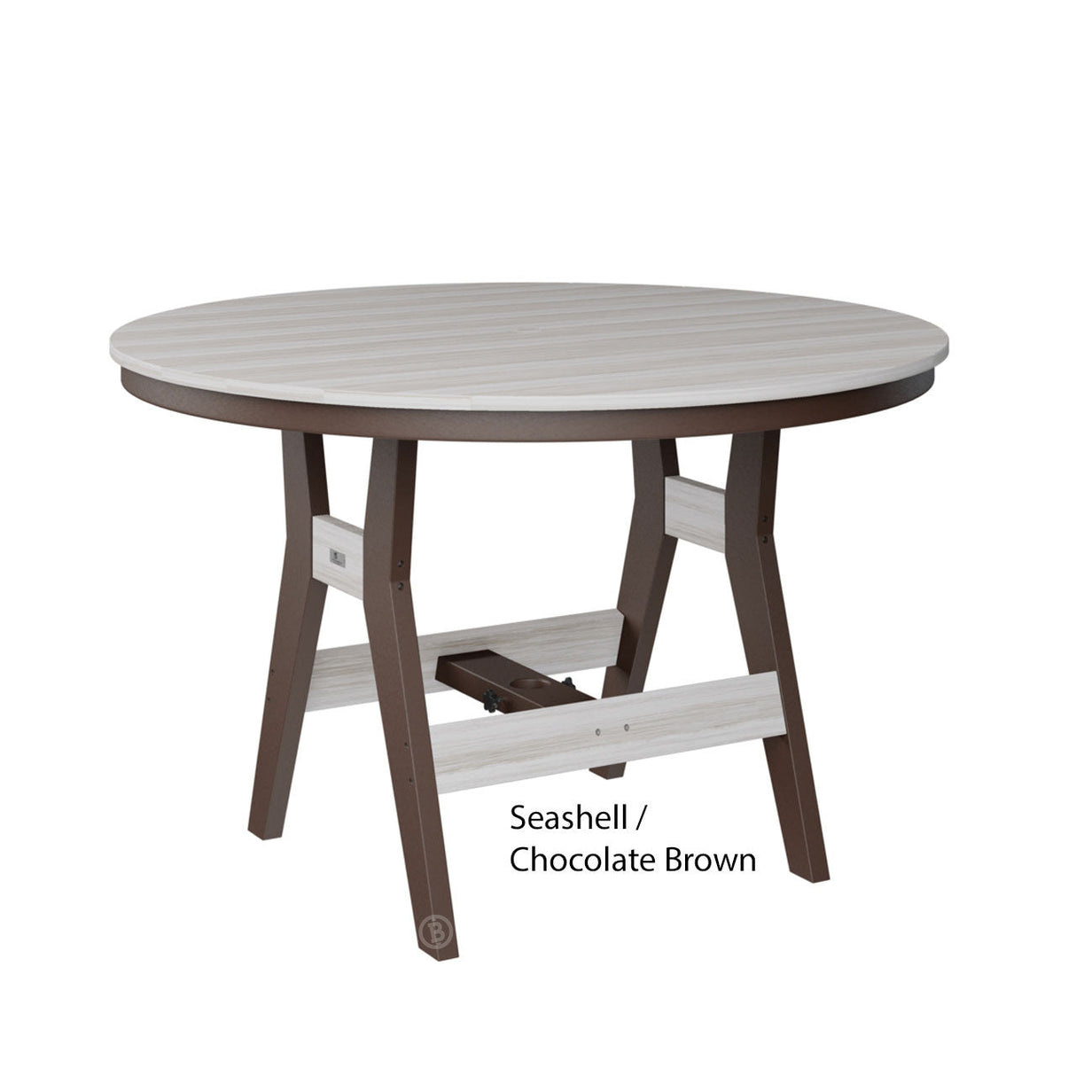 Berlin Gardens Harbor Counter Tables Standard Top 48" Round Counter Table