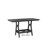 Berlin Gardens Harbor 33" x 66" Rectangular Bar Table