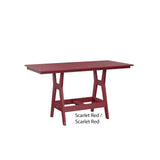 Berlin Gardens Harbor 33" x 66" Rectangular Bar Table