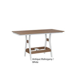 Berlin Gardens Harbor Counter Tables Standard Top 33" x 66" Rectangular Counter Table