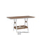 Berlin Gardens Harbor Counter Tables Standard Top 33" x 66" Rectangular Counter Table