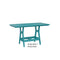 Berlin Gardens Harbor Counter Tables Standard Top 33" x 66" Rectangular Counter Table