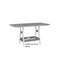 Berlin Gardens Harbor Counter Tables Standard Top 33" x 66" Rectangular Counter Table
