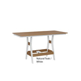 Berlin Gardens Harbor Counter Tables Standard Top 33" x 66" Rectangular Counter Table