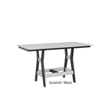 Berlin Gardens Harbor Counter Tables Standard Top 33" x 66" Rectangular Counter Table
