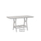 Berlin Gardens Harbor Counter Tables Standard Top 33" x 66" Rectangular Counter Table