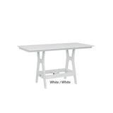 Berlin Gardens Harbor Counter Tables Standard Top 33" x 66" Rectangular Counter Table