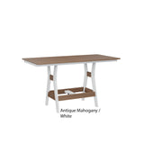 Berlin Gardens Harbor Dining Tables Standard Top 33" x 66" Rectangular Dining Table