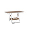 Berlin Gardens Harbor Dining Tables Standard Top 33" x 66" Rectangular Dining Table