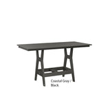 Berlin Gardens Harbor Dining Tables Standard Top 33" x 66" Rectangular Dining Table