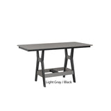 Berlin Gardens Harbor Dining Tables Standard Top 33" x 66" Rectangular Dining Table