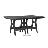 Berlin Gardens Harbor 44" x 72" Rectangular Bar Table