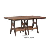 Berlin Gardens Harbor 44" x 72" Rectangular Bar Table