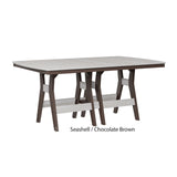 Berlin Gardens Harbor 44" x 72" Rectangular Bar Table