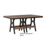 Berlin Gardens Harbor Counter Tables Standard Top 44" x 72" Rectangular Counter Table