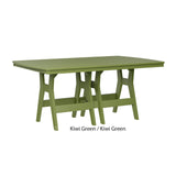 Berlin Gardens Harbor Counter Tables Standard Top 44" x 72" Rectangular Counter Table