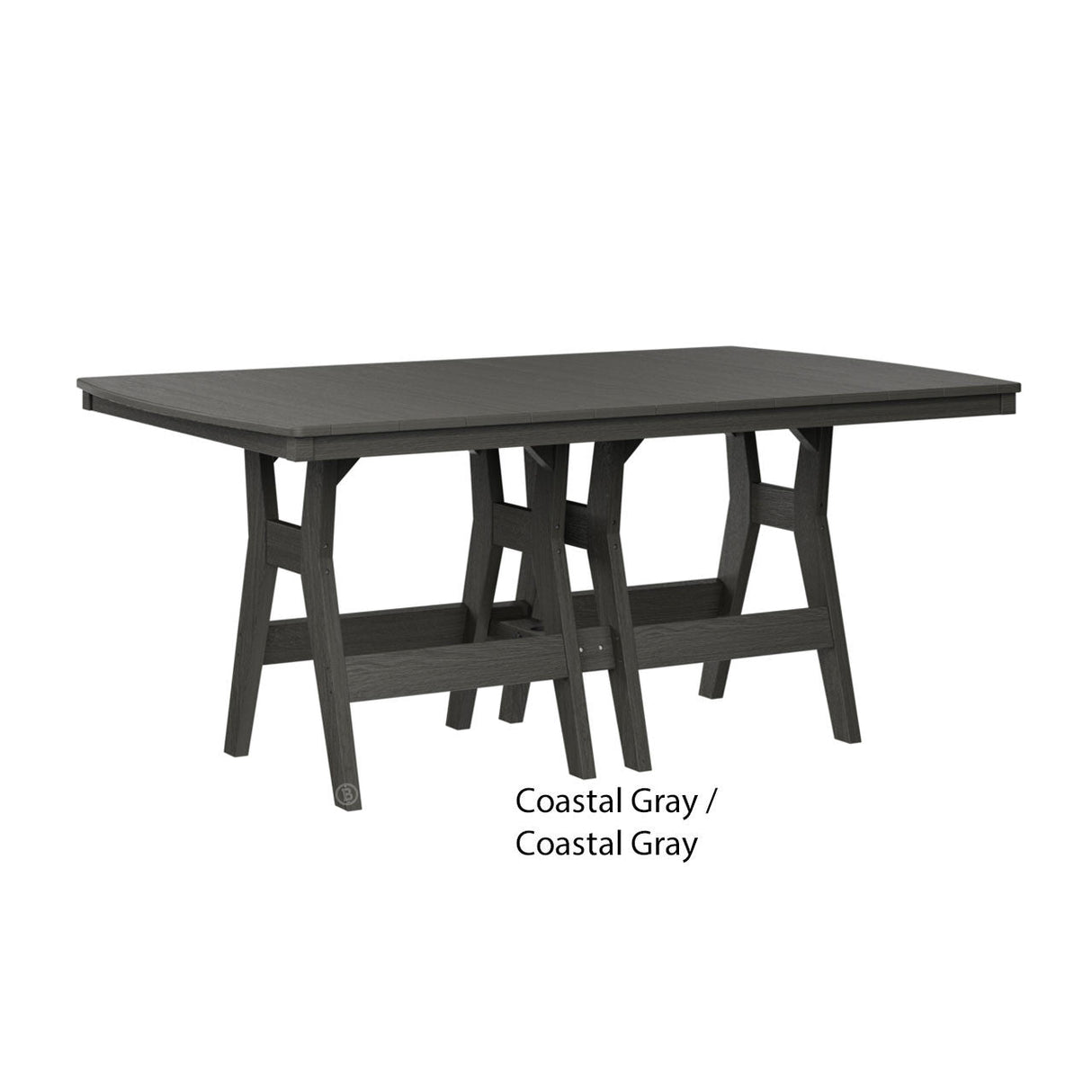Berlin Gardens Harbor Dining Tables Standard Top 44" x 72" Rectangular Dining Table
