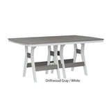 Berlin Gardens Harbor Dining Tables Standard Top 44" x 72" Rectangular Dining Table