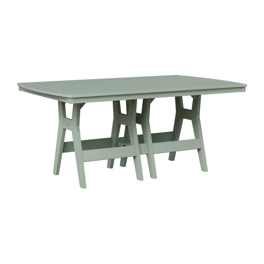Berlin Gardens Harbor Counter Tables Standard Top 44" x 72" Rectangular Counter Table