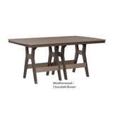 Berlin Gardens Harbor Dining Tables Standard Top 44" x 72" Rectangular Dining Table