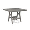 Berlin Gardens Harbor Bar Tables Standard Top 44" Square Bar Table