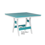 Berlin Gardens Harbor Dining Tables Standard Top 44" Square Dining Table
