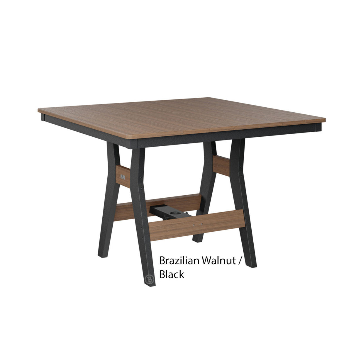 Berlin Gardens Harbor Dining Tables Standard Top 44" Square Dining Table