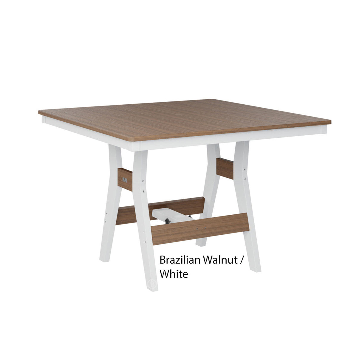 Berlin Gardens Harbor Dining Tables Standard Top 44" Square Dining Table