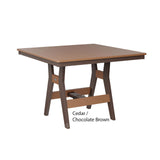 Berlin Gardens Harbor Dining Tables Standard Top 44" Square Dining Table