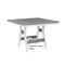 Berlin Gardens Harbor Dining Tables Standard Top 44" Square Dining Table