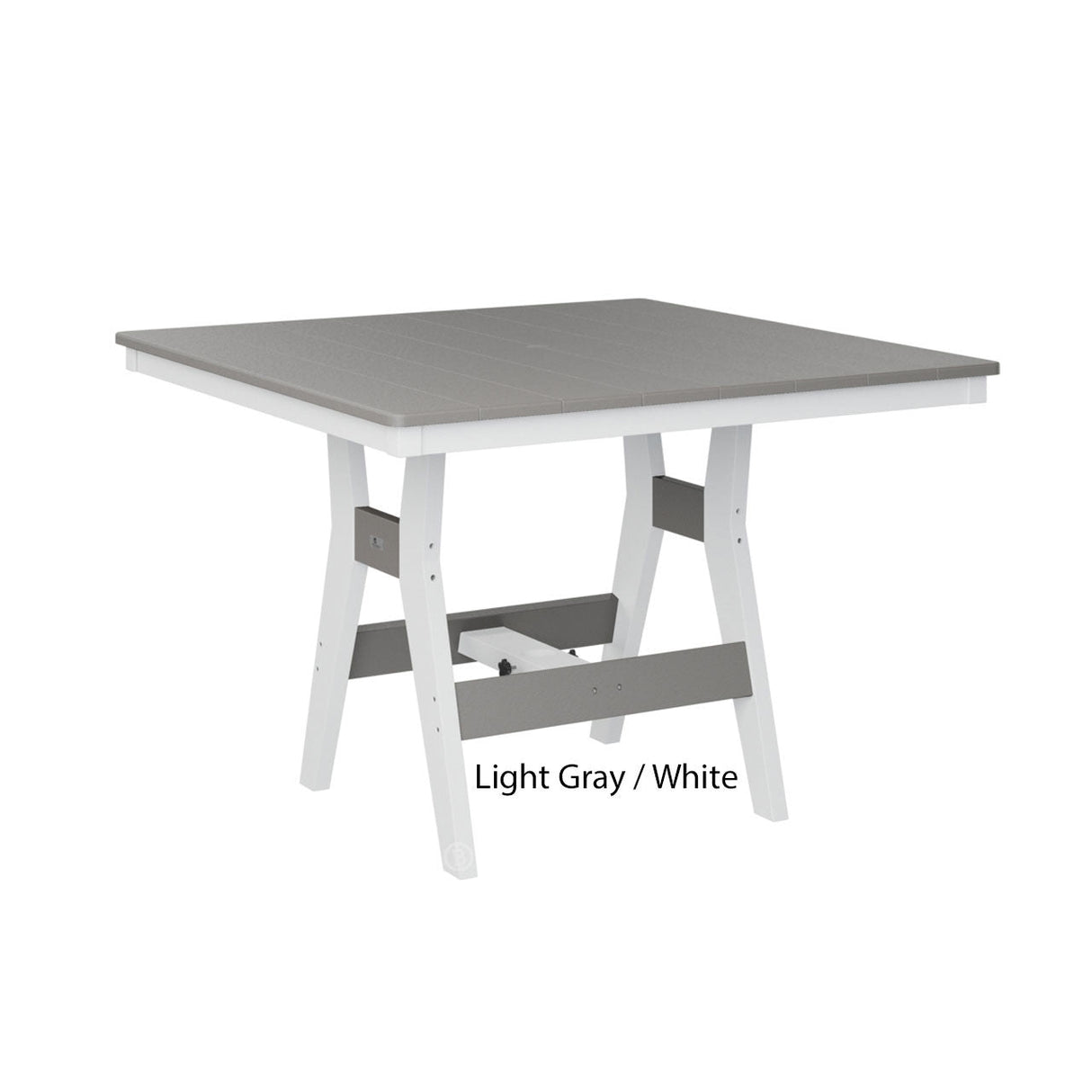 Berlin Gardens Harbor Dining Tables Standard Top 44" Square Dining Table