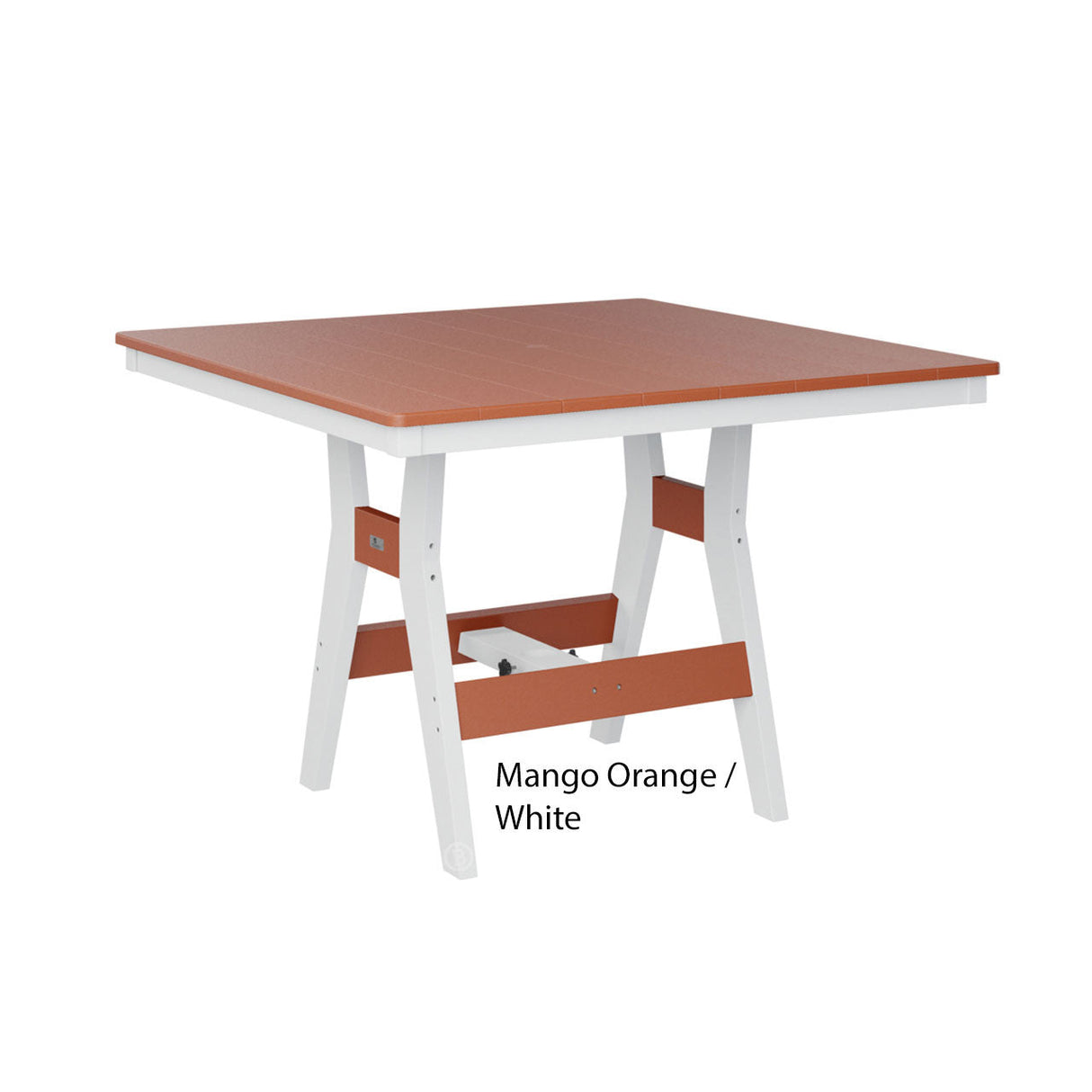 Berlin Gardens Harbor Dining Tables Standard Top 44" Square Dining Table