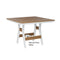 Berlin Gardens Harbor Dining Tables Standard Top 44" Square Dining Table