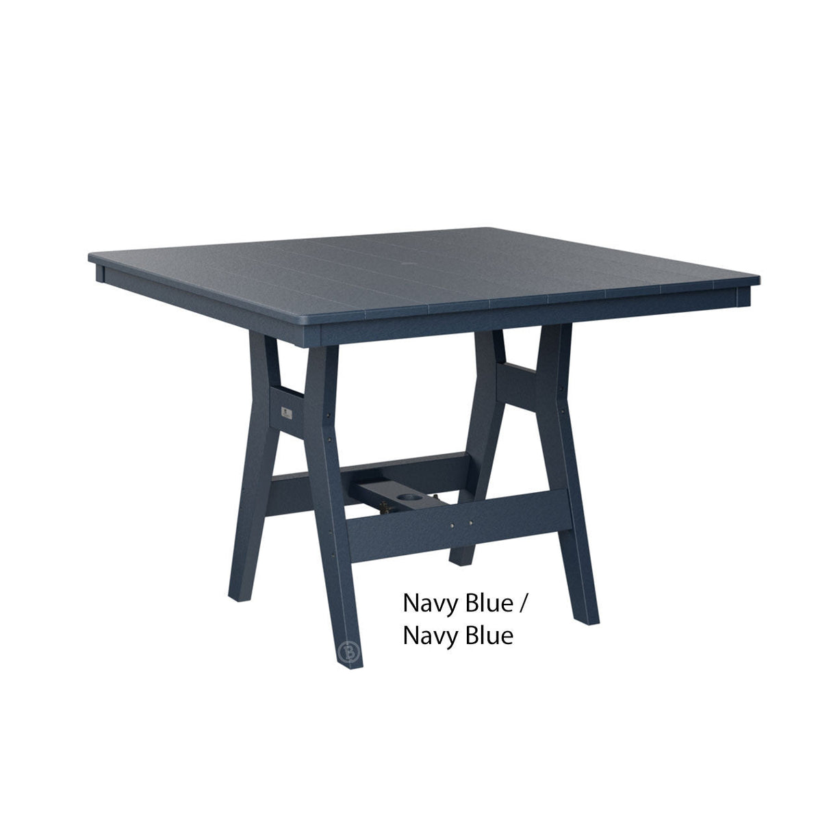 Berlin Gardens Harbor Dining Tables Standard Top 44" Square Dining Table