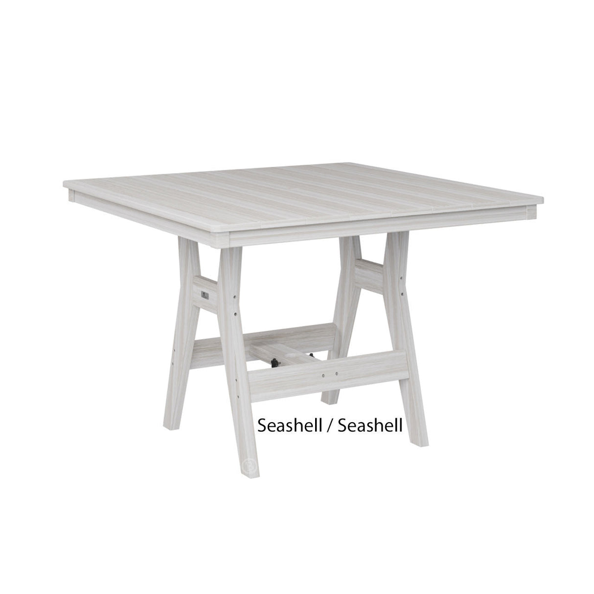 Berlin Gardens Harbor Dining Tables Standard Top 44" Square Dining Table