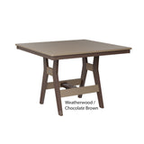 Berlin Gardens Harbor Dining Tables Standard Top 44" Square Dining Table