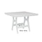 Berlin Gardens Harbor Dining Tables Standard Top 44" Square Dining Table