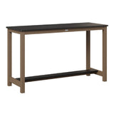 Berlin Gardens Aluminum Balcony Table Counter Height Hammered Top