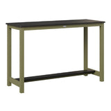 Berlin Gardens Aluminum Balcony Table Bar Height Hammered Top