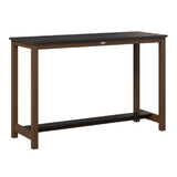 Berlin Gardens Aluminum Balcony Table Bar Height Hammered Top