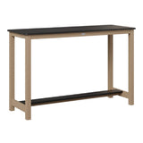 Berlin Gardens Aluminum Balcony Table Bar Height Hammered Top