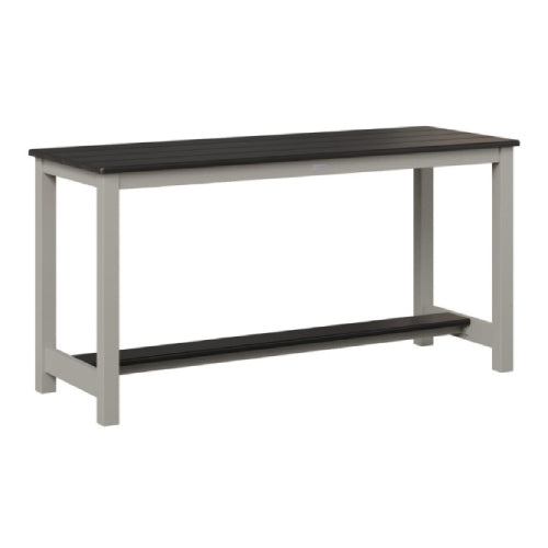 Berlin Gardens Aluminum Balcony Table Dining Height Hammered top