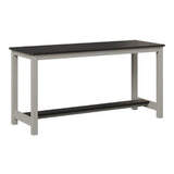 Berlin Gardens Aluminum Balcony Table Dining Height Hammered top