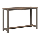 Berlin Gardens Aluminum Balcony Table Bar Height Hammered Top