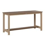 Berlin Gardens Aluminum Balcony Table Dining Height Hammered top