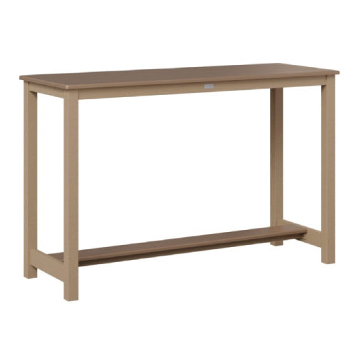 Berlin Gardens Aluminum Balcony Table Bar Height Hammered Top