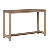 Berlin Gardens Aluminum Balcony Table Bar Height Hammered Top