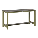 Berlin Gardens Aluminum Balcony Table Dining Height Hammered top