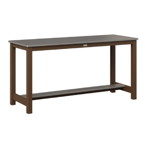 Berlin Gardens Aluminum Balcony Table Dining Height Hammered top